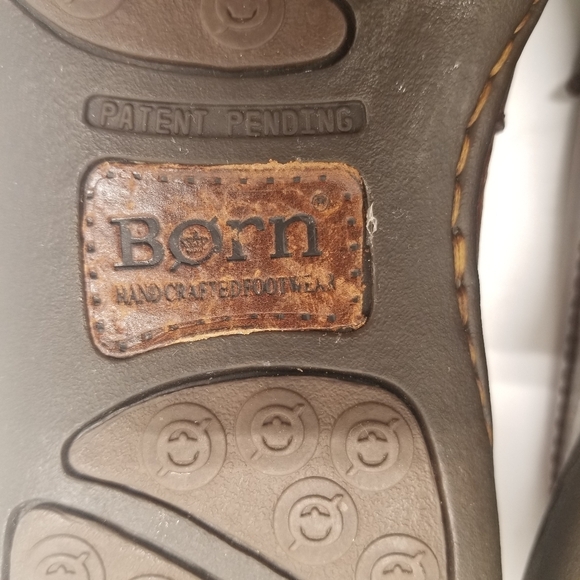 Born Mens Size 9.5M H04837 Penny Loafer Brown Leather Driving Shoe Moccasin - Picture 10 of 10